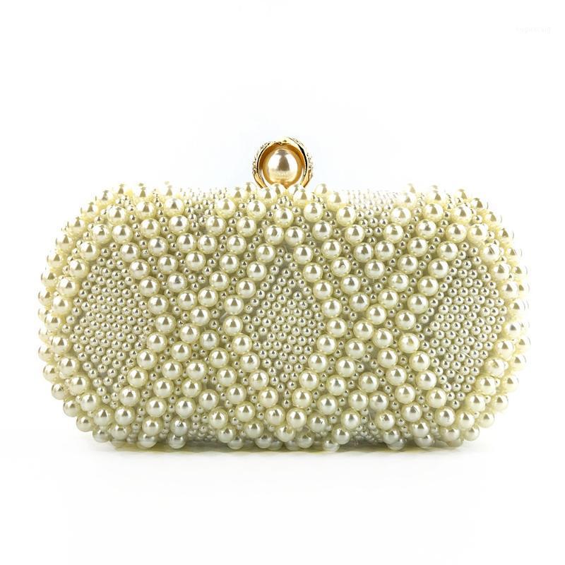 women Handmade beaded white evening bag fashion ladies pearl dinner diamond clutch girls shoulder handbag for party and wedding1, Color same as pictur
women Handmade beaded white evening bag fashion ladies pearl dinner diamond clutch girls shoulder handbag for party and wedding1, Color same as pictur
