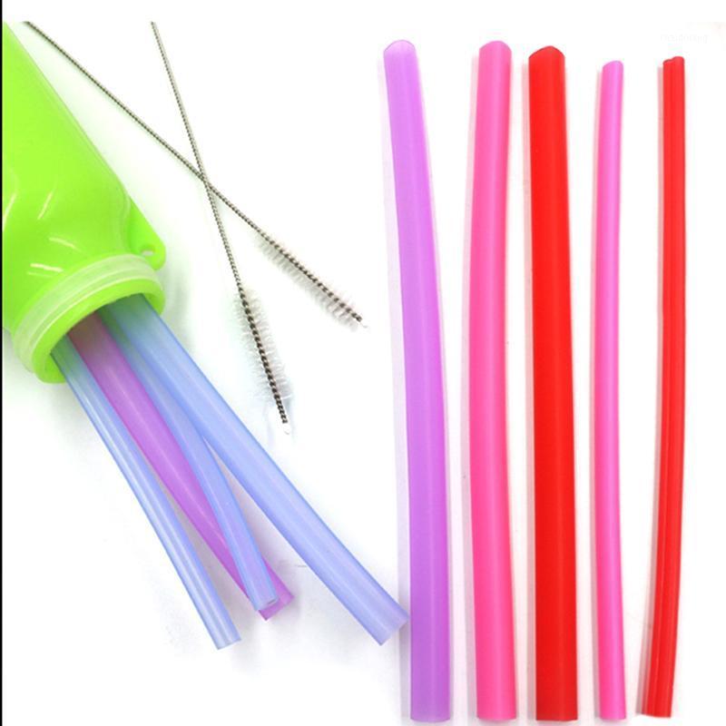 4X Silicone Straw Set Reusable Straw Drinking With 1X Brush Portable For Mugs Love-shaped Decorative1
4X Silicone Straw Set Reusable Straw Drinking With 1X Brush Portable For Mugs Love-shaped Decorative1
