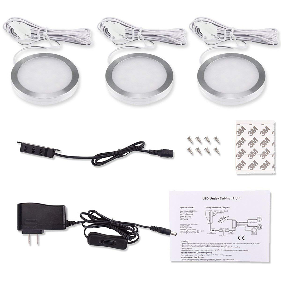2021 New 3 Pcs under Cabinet Dimmable Cupboard Kitchen Furniture Lights Led Puck Light Home Decoration Wardrobe Night Lamps Iyey
2021 New 3 Pcs under Cabinet Dimmable Cupboard Kitchen Furniture Lights Led Puck Light Home Decoration Wardrobe Night Lamps Iyey