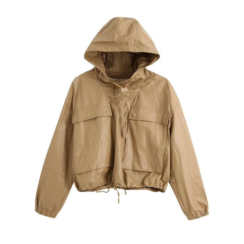 2021 New Bb 2865 Autumn Europe and the United States Women's Camel Imitation Leather Windbreaker Female Coat N5u1, See chart
2021 New Bb 2865 Autumn Europe and the United States Women's Camel Imitation Leather Windbreaker Female Coat N5u1, See chart