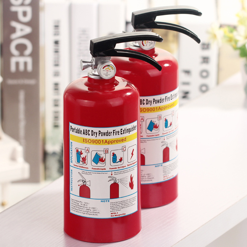 Creative cofre Money Box Fire Extinguisher Piggy Bank for money Plastic Decoration Coins Piggy Bank Gift Tirelire Safe Moneybox 201125