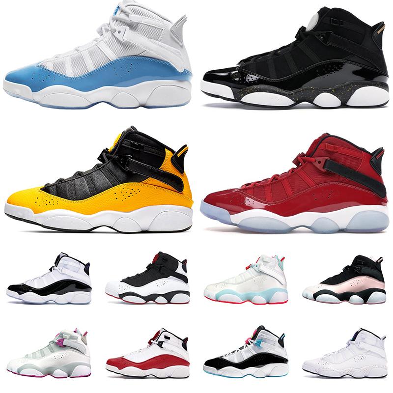 New 6 6s rings 2020 Jumpman basketball shoes UNC bred defining moments concord team royal confetti taxi men women outdoor Sneakers, 13
New 6 6s rings 2020 Jumpman basketball shoes UNC bred defining moments concord team royal confetti taxi men women outdoor Sneakers, 13