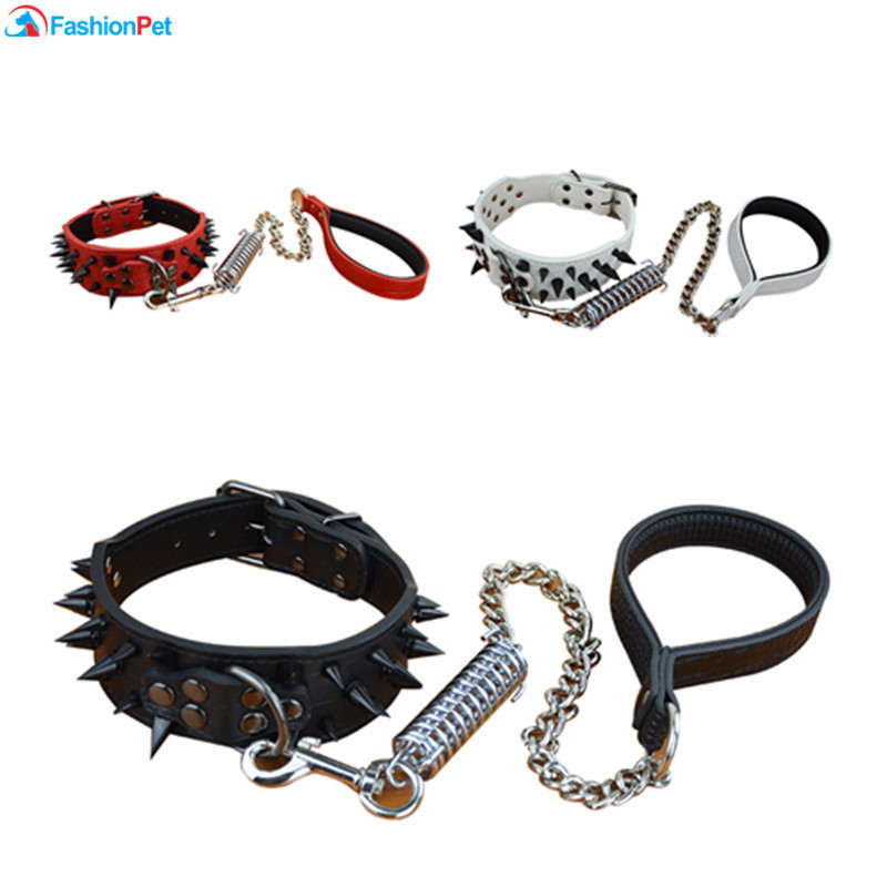 High Quality Medium Large Dog Collar 2" Width Sharp Spikes Studded Pet Dog Collar and Leash Lead Set Z1127
High Quality Medium Large Dog Collar 2" Width Sharp Spikes Studded Pet Dog Collar and Leash Lead Set Z1127