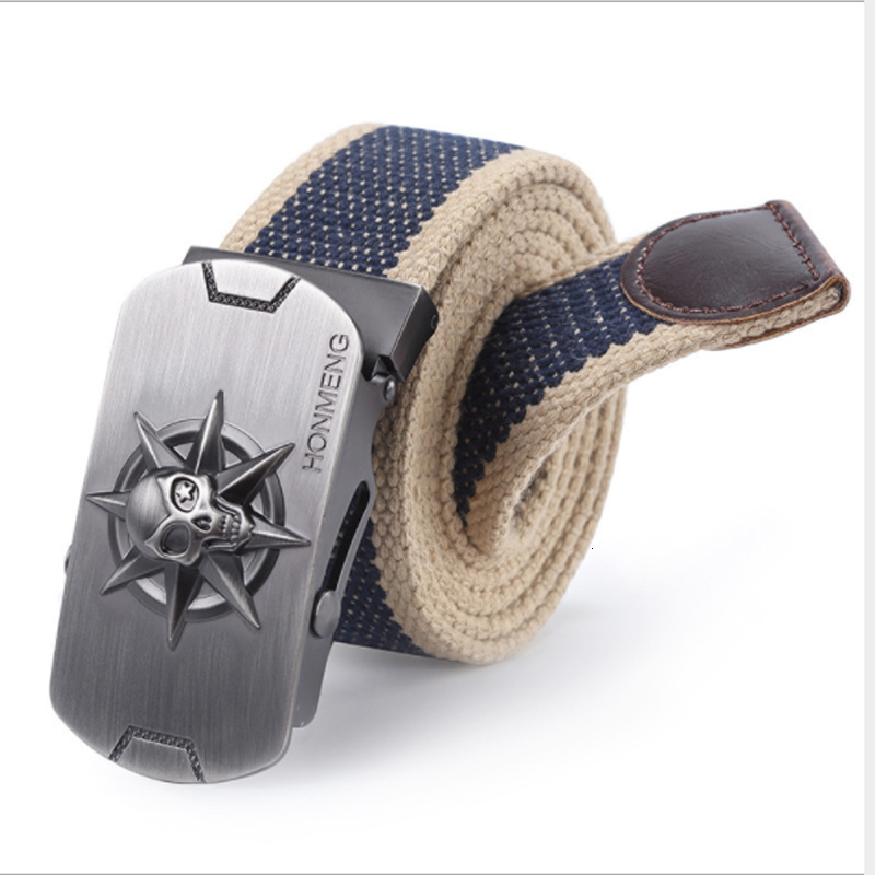 2021 New Men's Canvas Belt Pirate Skull Alloy Buckle Army Tactical Best Quality Male Strap Y0sy, Black
2021 New Men's Canvas Belt Pirate Skull Alloy Buckle Army Tactical Best Quality Male Strap Y0sy, Black