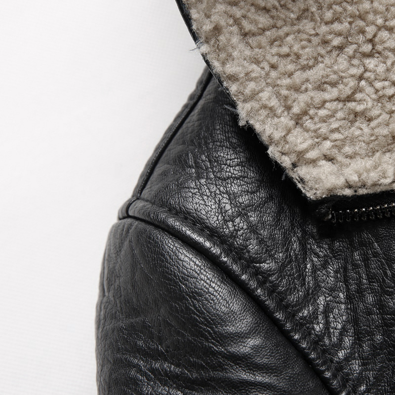 Mens Hooded Leather Jackets Men Business Casual Plus Thick Warm Windproof Fleece PU Leather Coats Motorcycle Suede Jacket 5XL 201216