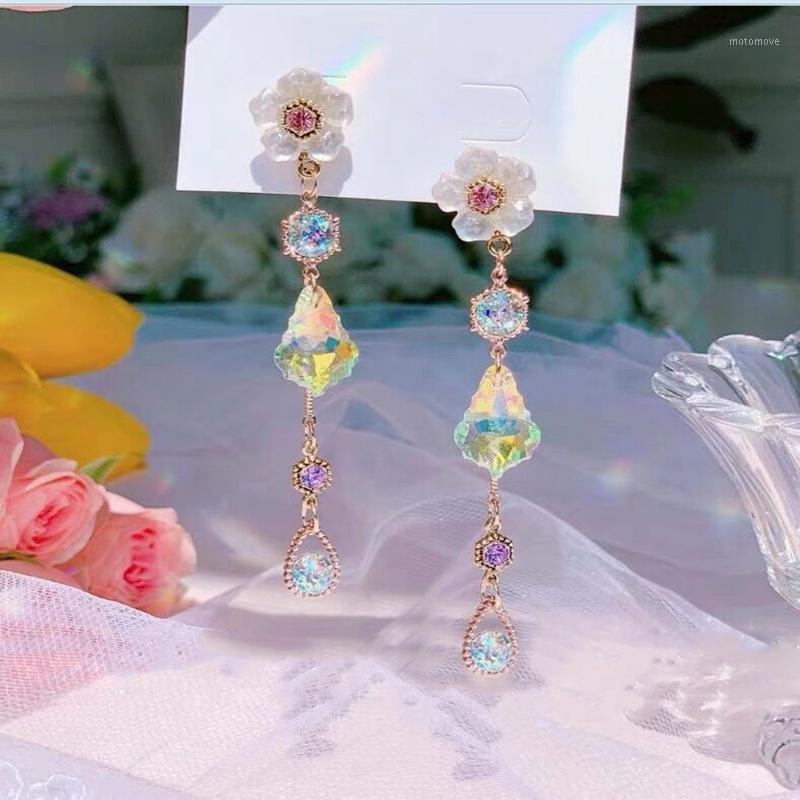 MENGJIQIAO Korean Fashion Acrylic Flower Waterdrop Crystal Dangle Earrings For Women Elegant Pearl Tassel Pendientes Jewelry1
MENGJIQIAO Korean Fashion Acrylic Flower Waterdrop Crystal Dangle Earrings For Women Elegant Pearl Tassel Pendientes Jewelry1