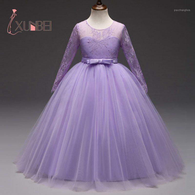 Floor Length Princess Long Sleeves Lace Flower Girl Dresses Purple Girls Pageant Dress First Communion Dresses Party Gown1, Green
Floor Length Princess Long Sleeves Lace Flower Girl Dresses Purple Girls Pageant Dress First Communion Dresses Party Gown1, Green