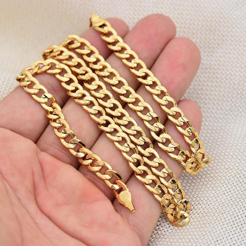WANDO Fashoin Classic Chain Gold colour Necklaces For Men Link Chains Punk Jewelry 6mm width 50cm Long Christmas Gifts N181
WANDO Fashoin Classic Chain Gold colour Necklaces For Men Link Chains Punk Jewelry 6mm width 50cm Long Christmas Gifts N181