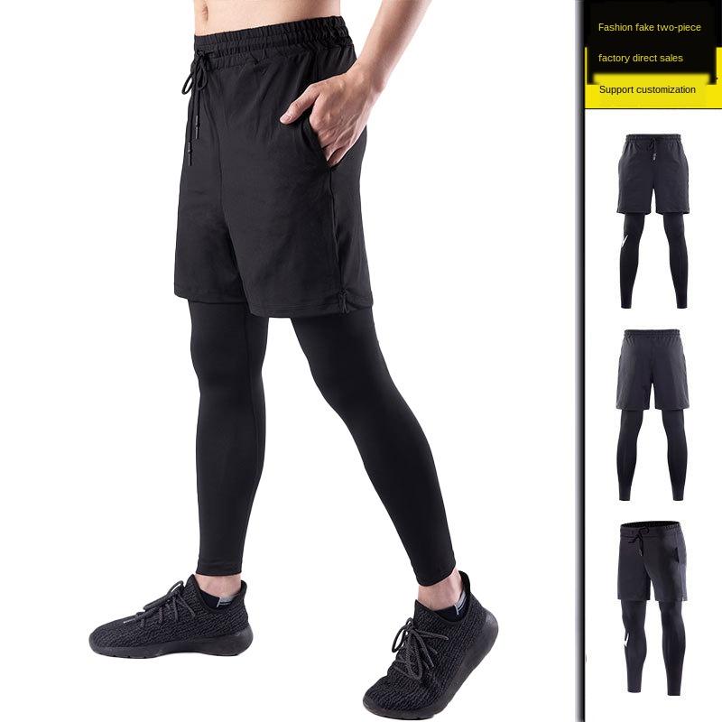 Men' Sports Tights Fake Two Fitness Pants Stretch Quick-drying Shorts Summer Running Training Outdoor Sports Trousers
Men' Sports Tights Fake Two Fitness Pants Stretch Quick-drying Shorts Summer Running Training Outdoor Sports Trousers