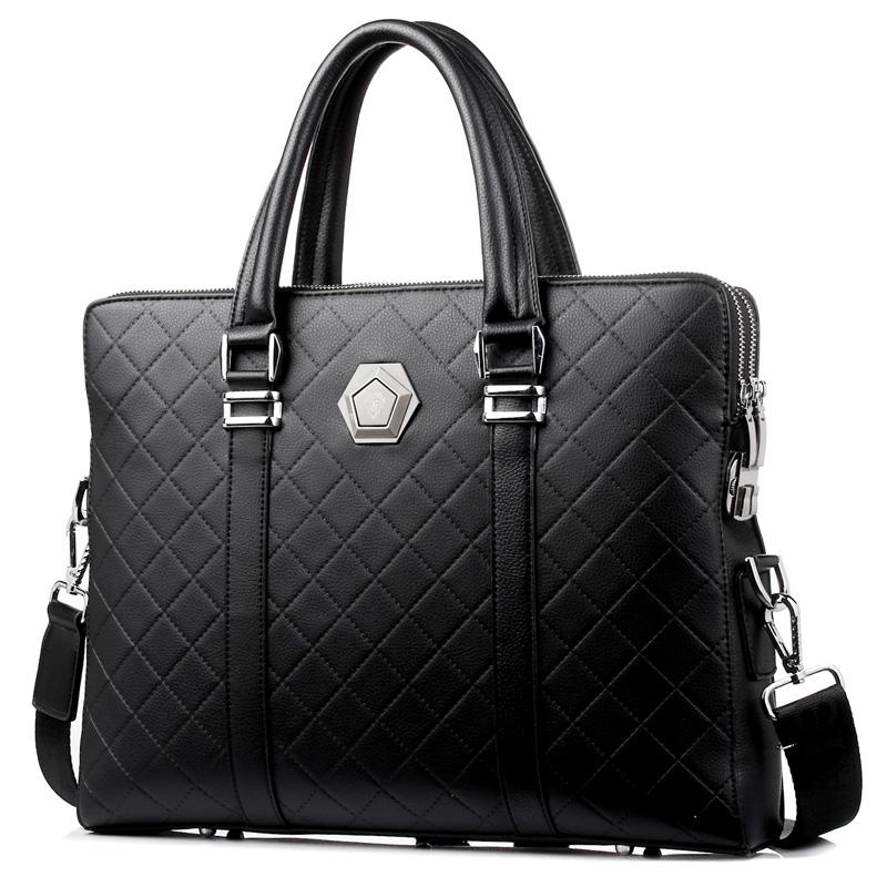 Men Coded Lock Briefcase Anti theft Laptop Handbag Double Layers Shoulder Bag New Design Crossbody Bag Male Business Travel, Black
Men Coded Lock Briefcase Anti theft Laptop Handbag Double Layers Shoulder Bag New Design Crossbody Bag Male Business Travel, Black