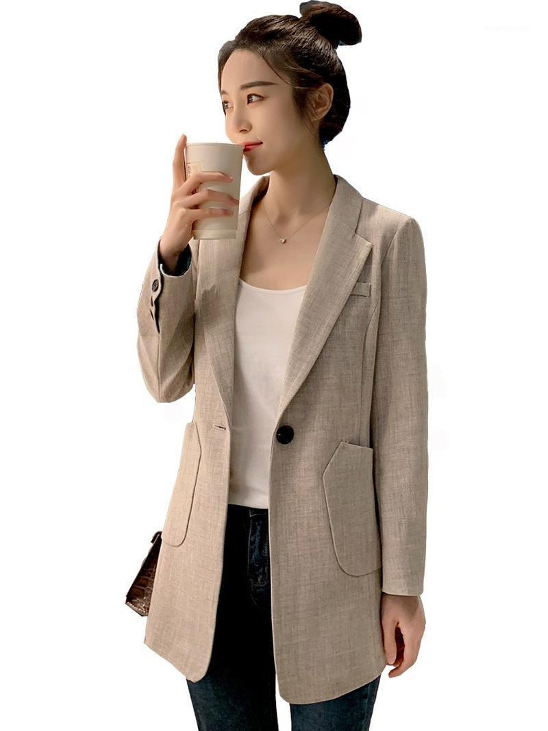 Women Blazers Suit Woman Spring and Autumn Suit Korean Version Temperament Loose Casual Jacket1, Beige
Women Blazers Suit Woman Spring and Autumn Suit Korean Version Temperament Loose Casual Jacket1, Beige