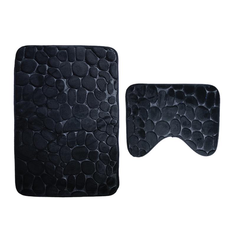2pcs Anti Slip Decorative Pedestal Rug Water Absorption Bath Mat Set Flannel Exquisite Soft Wear Resistant Home Toilet Bathroom
2pcs Anti Slip Decorative Pedestal Rug Water Absorption Bath Mat Set Flannel Exquisite Soft Wear Resistant Home Toilet Bathroom