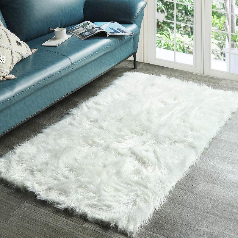 Super Soft Fluffy Bedroom Rug Luxurious Plush Faux Fur Sheepskin Area Rug Living Room Carpet Home Decor Kids Girls Shaggy Carpet, White
Super Soft Fluffy Bedroom Rug Luxurious Plush Faux Fur Sheepskin Area Rug Living Room Carpet Home Decor Kids Girls Shaggy Carpet, White
