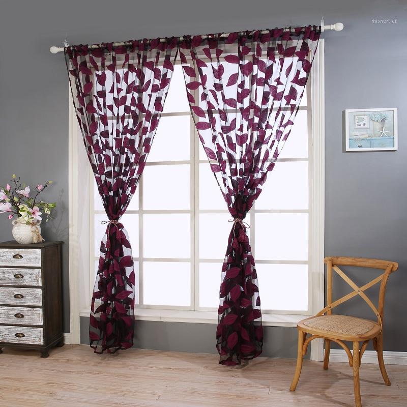 Luxury Jacquard Leaves Curtain Tulle Modern Printed Sheer Drapes For Living Room Bedroom Kitchen Window Screenings Panel1, Red
Luxury Jacquard Leaves Curtain Tulle Modern Printed Sheer Drapes For Living Room Bedroom Kitchen Window Screenings Panel1, Red