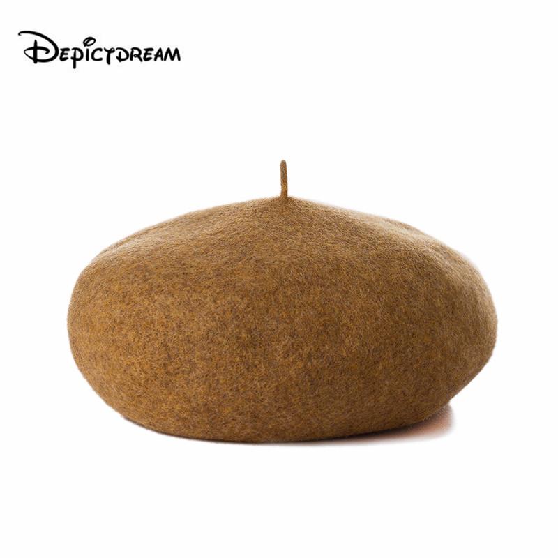 Autumn Winter New Fashion Fine smooth quality wool Three dimensional deep brim Beret Painter's hat Fashionable Warm Woolen Hat, Picture3
Autumn Winter New Fashion Fine smooth quality wool Three dimensional deep brim Beret Painter's hat Fashionable Warm Woolen Hat, Picture3