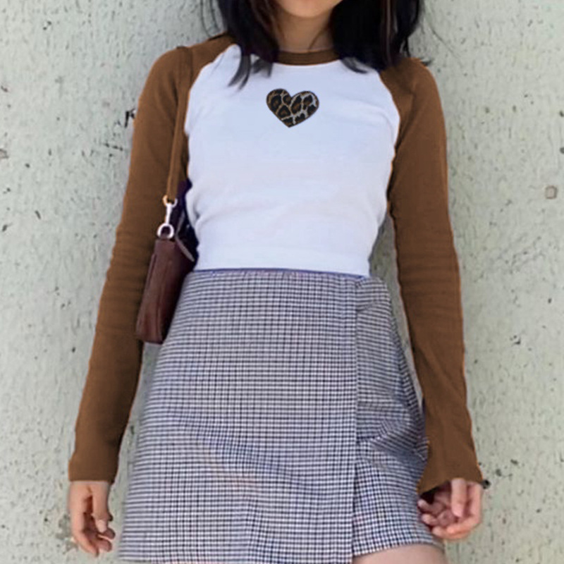 Vintage straights harvest tops casual spring fall short hoodie brown leopard heart 90s streetwear y2k grit ZDHD
Vintage straights harvest tops casual spring fall short hoodie brown leopard heart 90s streetwear y2k grit ZDHD