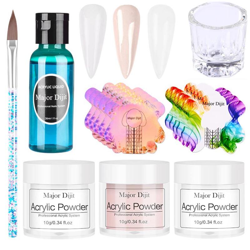 16Pcs/set Acrylic Powder Clear Extension Builder Crystal Nail Glitter Chrome 3D Nail Tips Carving Art Tools 0218
16Pcs/set Acrylic Powder Clear Extension Builder Crystal Nail Glitter Chrome 3D Nail Tips Carving Art Tools 0218