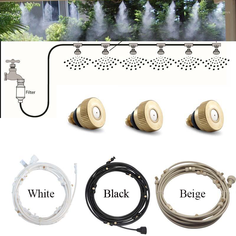30m with 15pcs nozzles Water Misting Cooling System Kit summer Sprinkler brass Nozzle Outdoor Garden Greenhouse park Plants1
30m with 15pcs nozzles Water Misting Cooling System Kit summer Sprinkler brass Nozzle Outdoor Garden Greenhouse park Plants1