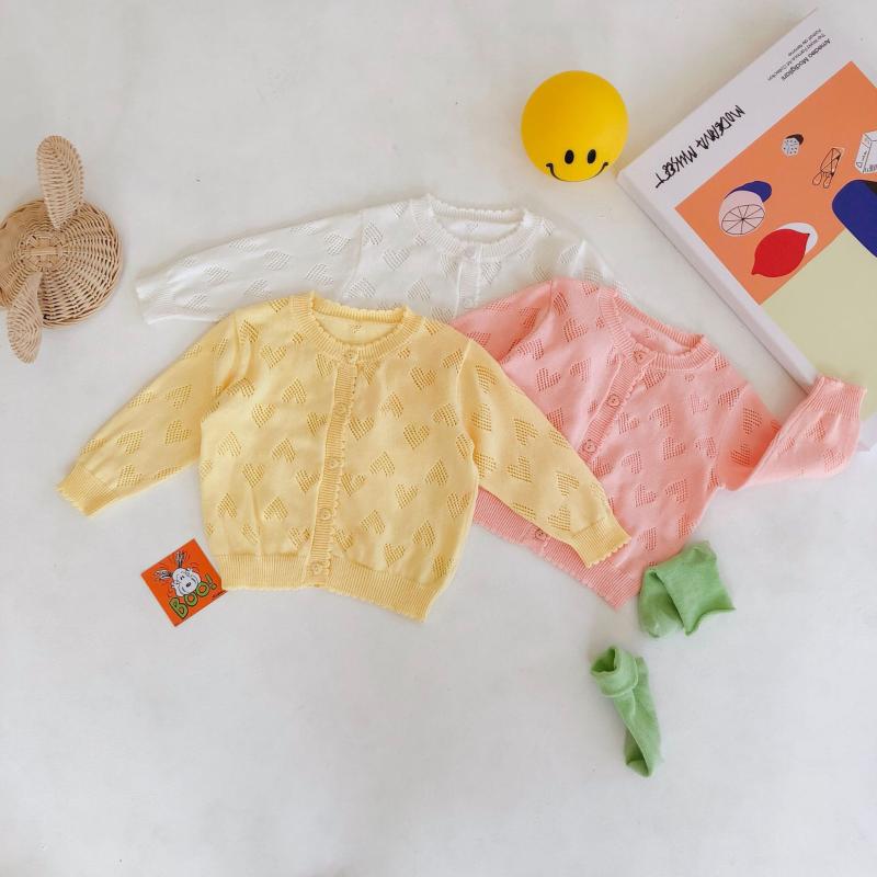 Baby Sweater New Sweet Solid Color Cardigan Sun Proof Air Conditioning Shirt Long Sleeve Knitted Hollow Coat Baby Girl Cardigan, Beige
Baby Sweater New Sweet Solid Color Cardigan Sun Proof Air Conditioning Shirt Long Sleeve Knitted Hollow Coat Baby Girl Cardigan, Beige