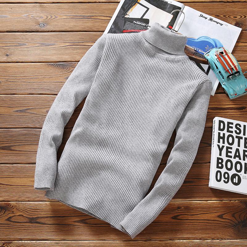 autumn and winter men' slim-fit sweater solid color turtleneck sweater men' pullover bottoming shirt, Black
autumn and winter men' slim-fit sweater solid color turtleneck sweater men' pullover bottoming shirt, Black