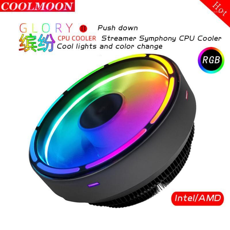 CoolMoon Intel AMD processor universal desktop computer cooler silent solar eclipse RGB colorful colors flashing beauty1
CoolMoon Intel AMD processor universal desktop computer cooler silent solar eclipse RGB colorful colors flashing beauty1