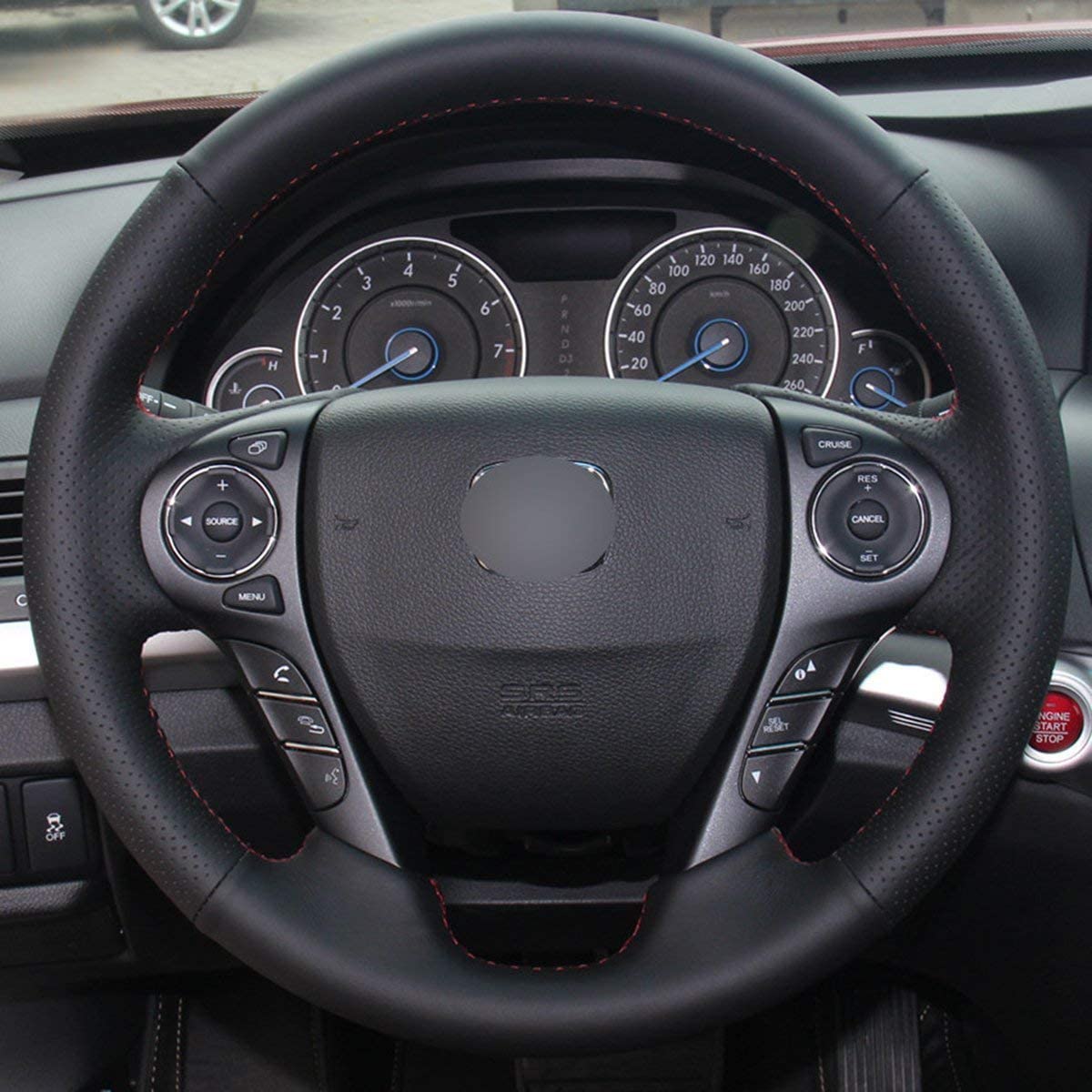 DIY Genuine Leather Auto Custom Steering Wheel Covers for Honda Accord Sport Touring EX-L 2013-2017 / Crosstour EX-L 2013 -2015 Accessories
DIY Genuine Leather Auto Custom Steering Wheel Covers for Honda Accord Sport Touring EX-L 2013-2017 / Crosstour EX-L 2013 -2015 Accessories