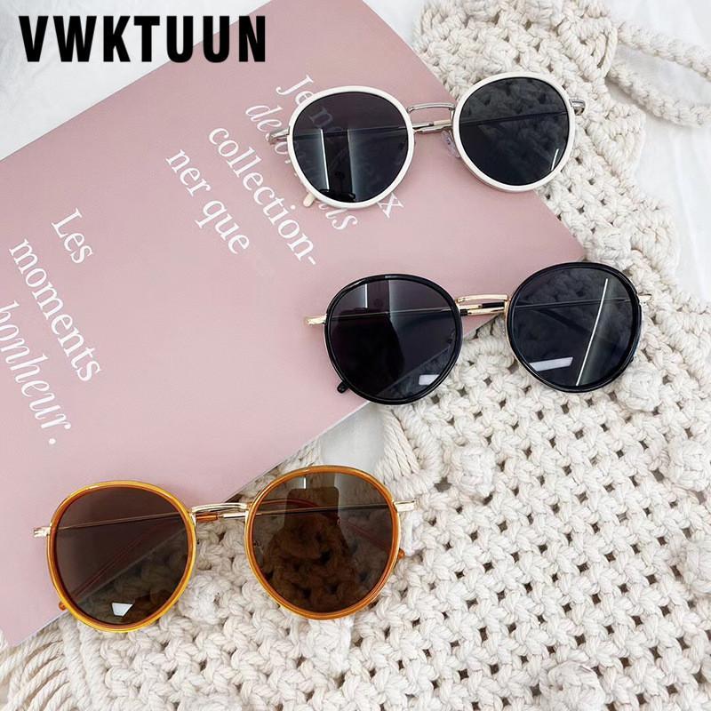VWKTUUN Sunglasses Women 2020 Round Shades UV400 Glasses Driver Driving Sunglasses For Women Metal Frame Sun glasses1
VWKTUUN Sunglasses Women 2020 Round Shades UV400 Glasses Driver Driving Sunglasses For Women Metal Frame Sun glasses1