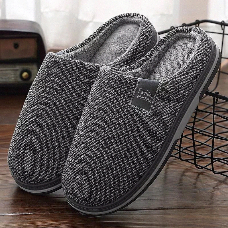 2020 No-slip Warm Flock Flat Men Slippers Indoor Short Plush Home Slipper Man Winter Shoes With Comfortable Casual Male Sandals #TP58, Black
2020 No-slip Warm Flock Flat Men Slippers Indoor Short Plush Home Slipper Man Winter Shoes With Comfortable Casual Male Sandals #TP58, Black