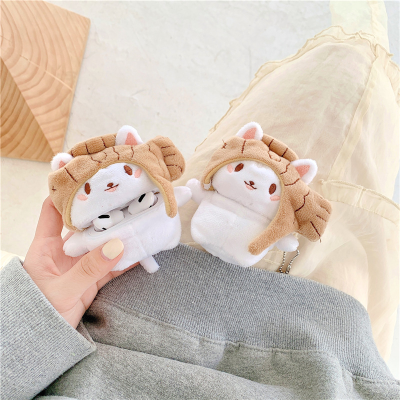 Cute Plush Taiyaki Cat Case for Apple Airpods 1 2 pro Bluetooth Earphone Case Protective Cases Skin Accessories Headphones Case, For airpods 1/2
Cute Plush Taiyaki Cat Case for Apple Airpods 1 2 pro Bluetooth Earphone Case Protective Cases Skin Accessories Headphones Case, For airpods 1/2
