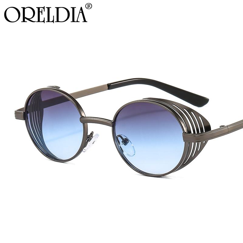 Sunglasses Ladies Punk Style Metal Mesh Decorative Fashion Men And Women Round Small Frame Gradient Color Glasses
Sunglasses Ladies Punk Style Metal Mesh Decorative Fashion Men And Women Round Small Frame Gradient Color Glasses