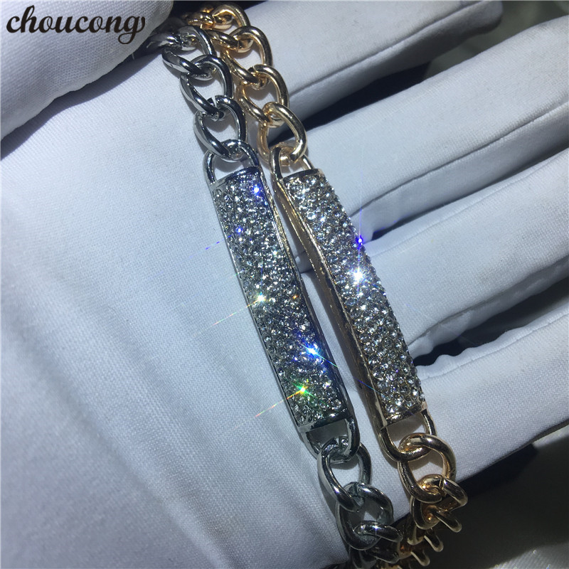 Vecalon Fashion Tennis bracelet White Rose Gold Filled Crystal cz Chain Party bracelets for women men Fashion Jewerly, Black
Vecalon Fashion Tennis bracelet White Rose Gold Filled Crystal cz Chain Party bracelets for women men Fashion Jewerly, Black
