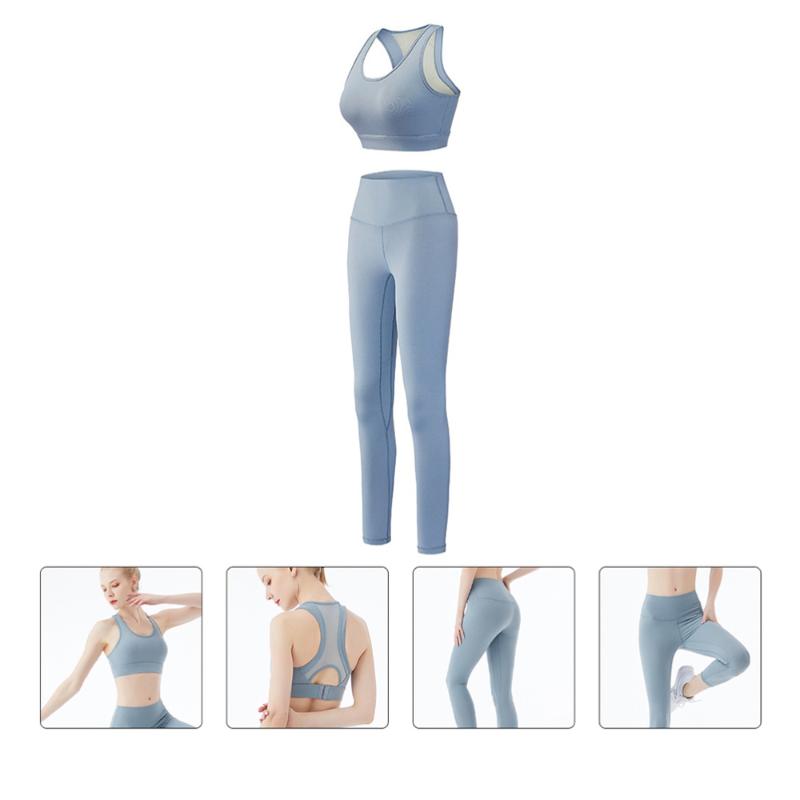 1 Set High Waist Suit Seamless Yoga Set Fashion Gym Clothes for Girl Woman Female Lady, Sky-blue
1 Set High Waist Suit Seamless Yoga Set Fashion Gym Clothes for Girl Woman Female Lady, Sky-blue