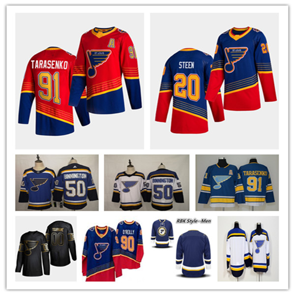 St. Louis Blues 2021 Reverse Retro Jersey Hockey Robert Thomas Brayden Schenn Vladimir Tarasenko Ryan O'reilly Jaden Schwartz Binnington, Men blue
St. Louis Blues 2021 Reverse Retro Jersey Hockey Robert Thomas Brayden Schenn Vladimir Tarasenko Ryan O'reilly Jaden Schwartz Binnington, Men blue