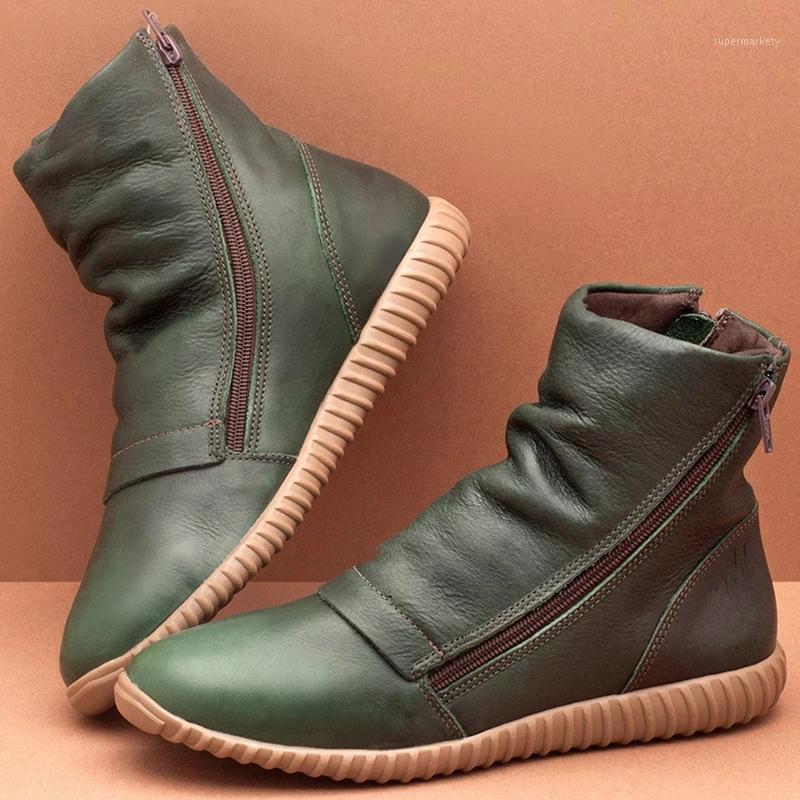2021 New Women Natrual Leather Casual Ankle Boots Comfortable Quality Soft Handmade Flat Shoe Black Work Boots1, Green
2021 New Women Natrual Leather Casual Ankle Boots Comfortable Quality Soft Handmade Flat Shoe Black Work Boots1, Green