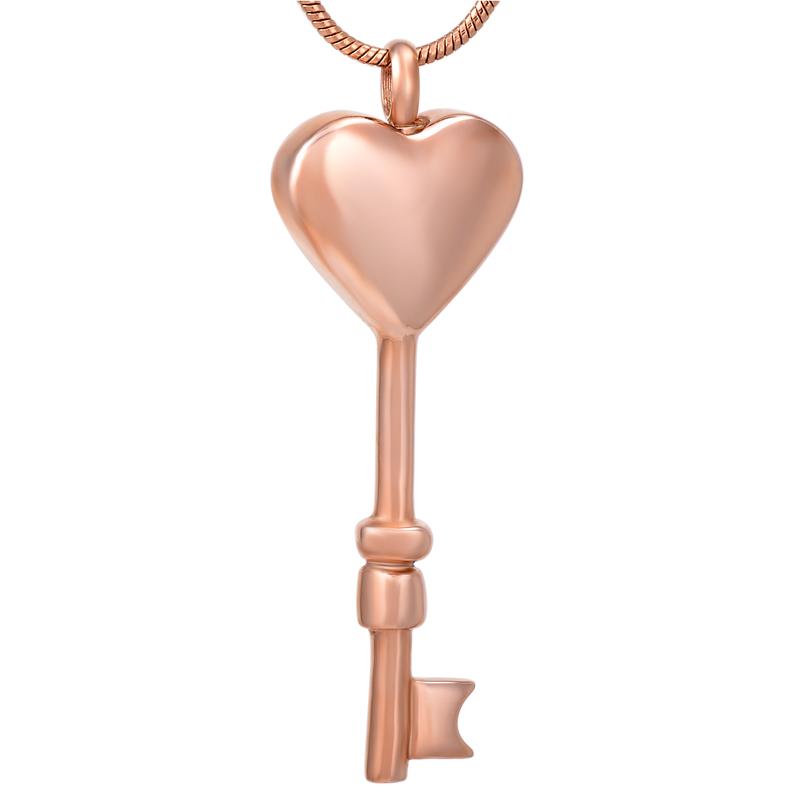 XWJ8038 Free Funnel Top Polishing Key Design Memorial Urn Necklace 316L Stainless Steel Cremation Pendant Pet/ Human Ash Holder
XWJ8038 Free Funnel Top Polishing Key Design Memorial Urn Necklace 316L Stainless Steel Cremation Pendant Pet/ Human Ash Holder
