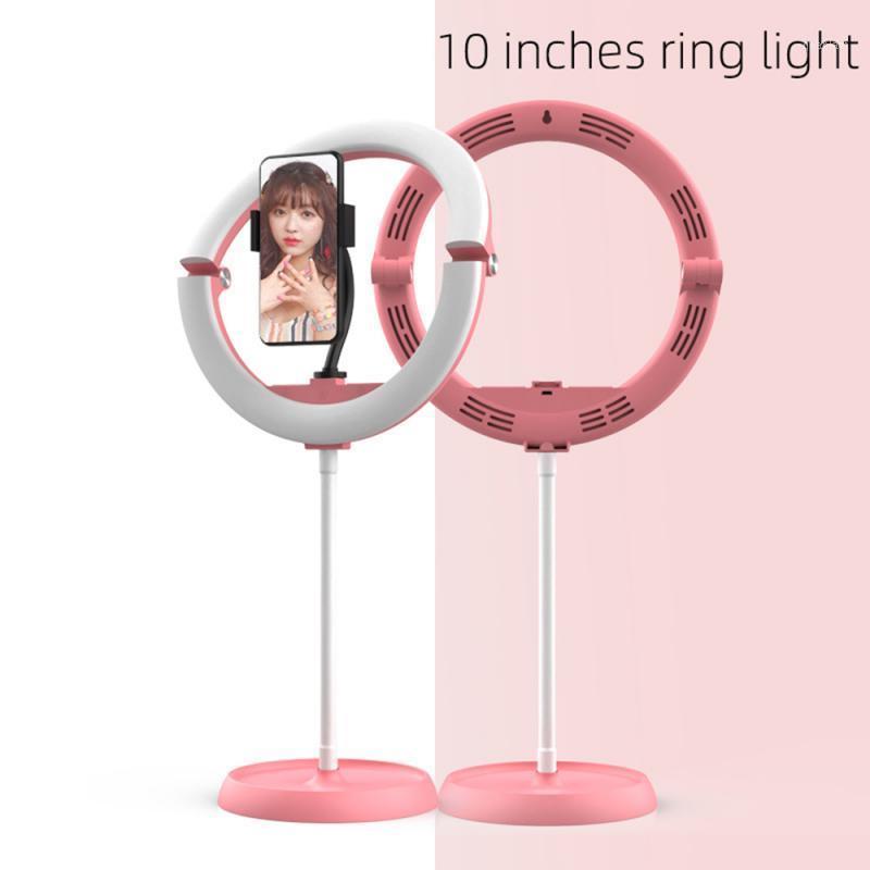 10" Photography LED Selfie Ring Light 10W USB Dimmable Camera Phone Ring Lamp With Round Base For Makeup Video Live Studio 5V1
10" Photography LED Selfie Ring Light 10W USB Dimmable Camera Phone Ring Lamp With Round Base For Makeup Video Live Studio 5V1