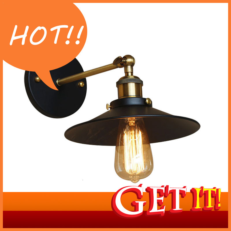 2021 New Vintage Iron Plate Black Industrial Wind Dia 22 Cm Edison Bulb Dining Study Bed Room Retro American Wall Light Zet6
2021 New Vintage Iron Plate Black Industrial Wind Dia 22 Cm Edison Bulb Dining Study Bed Room Retro American Wall Light Zet6