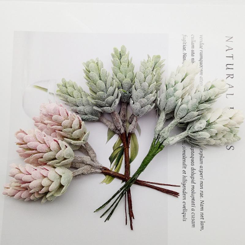 6pcs color pine cone artificial flower pineapple artificial plant wedding home decoration DIY scrapbook gift box craft flower1, Mixed color
6pcs color pine cone artificial flower pineapple artificial plant wedding home decoration DIY scrapbook gift box craft flower1, Mixed color