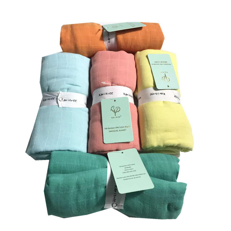 pure baby swaddle blankets muslin blanket diaperbamboo cotton Newborn Baby Bath Towel Swaddle Blankets MultiFunctions Baby Wrap LJ201204