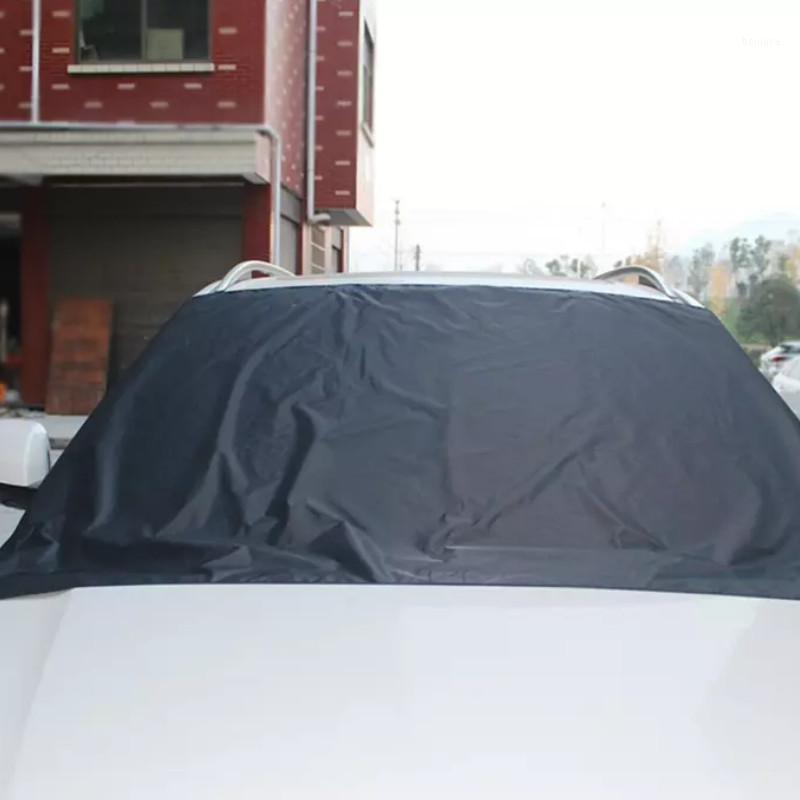 Car Snow Protect Cover Magnetic Windshield Ice Sun Frost Protector Tarp Sun Shield Black silver Color New Version1
Car Snow Protect Cover Magnetic Windshield Ice Sun Frost Protector Tarp Sun Shield Black silver Color New Version1