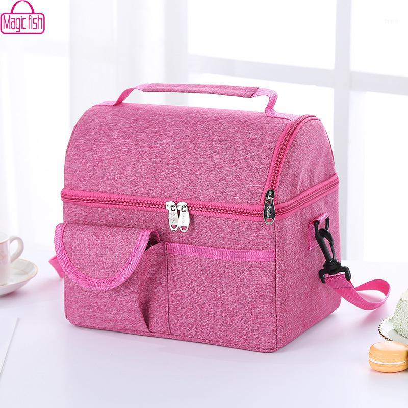 Magic fish Double-deck Cationic Ice Bag 4 Colors Large Size Thermo Insulated Bag Breast Milk Preservation Insulated1, Black
Magic fish Double-deck Cationic Ice Bag 4 Colors Large Size Thermo Insulated Bag Breast Milk Preservation Insulated1, Black