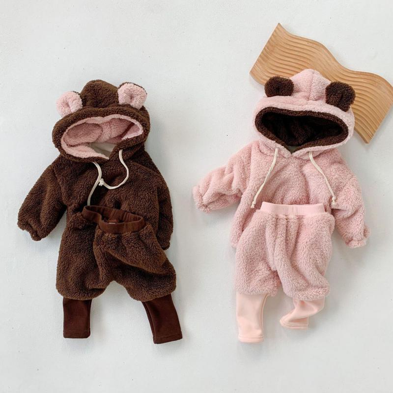2021 New Winter Toddler Fleece Thicken Warm Clothes Suit Pullover Hooded Coat+pant Newborn Baby Girls Boys Clothing Sets Fs7m, K3526brown
2021 New Winter Toddler Fleece Thicken Warm Clothes Suit Pullover Hooded Coat+pant Newborn Baby Girls Boys Clothing Sets Fs7m, K3526brown