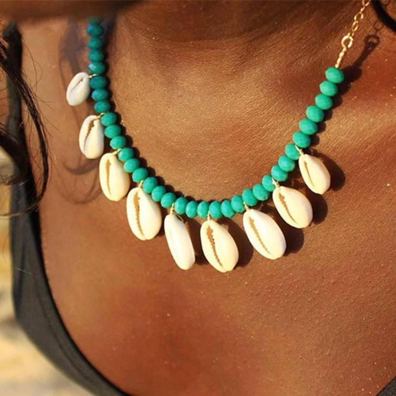Chokers Fashion Bohemian Style Handbag Pendant Collar Necklace For Women Handmade Women's Shell Initial Holiday Gift
Chokers Fashion Bohemian Style Handbag Pendant Collar Necklace For Women Handmade Women's Shell Initial Holiday Gift