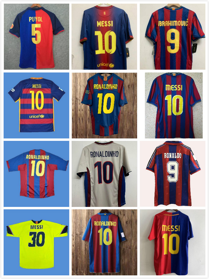 Retro Stoichkov Guardiola soccer jersey 96 97 07 08 09 10 XAVI RONALDINHO RIVALDO RONALDO GUARDIOLA Iniesta maillot de foot Football Shirt, Customize
Retro Stoichkov Guardiola soccer jersey 96 97 07 08 09 10 XAVI RONALDINHO RIVALDO RONALDO GUARDIOLA Iniesta maillot de foot Football Shirt, Customize