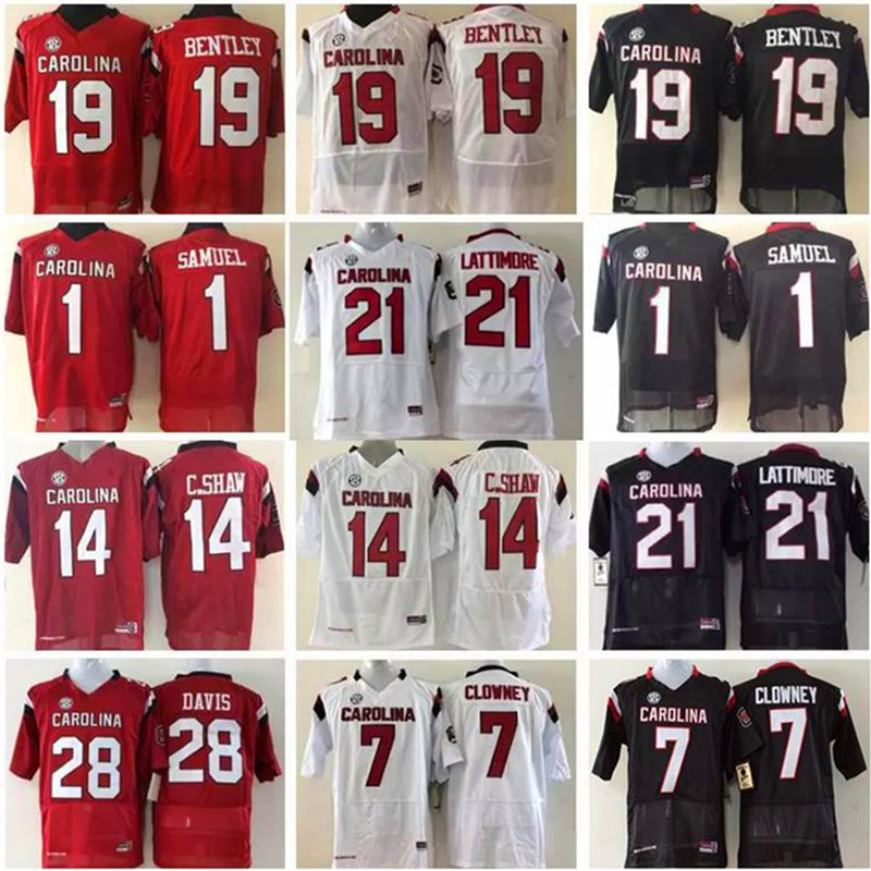 Carolina Gamecock College Men Jersey 1 Deebo Samuel 19 Jake Bentley 7 Jadeveon Clowney 14 C.SHAW Marcus Lattimore South NCAA Football Jerseys Wear, Colour 12
Carolina Gamecock College Men Jersey 1 Deebo Samuel 19 Jake Bentley 7 Jadeveon Clowney 14 C.SHAW Marcus Lattimore South NCAA Football Jerseys Wear, Colour 12