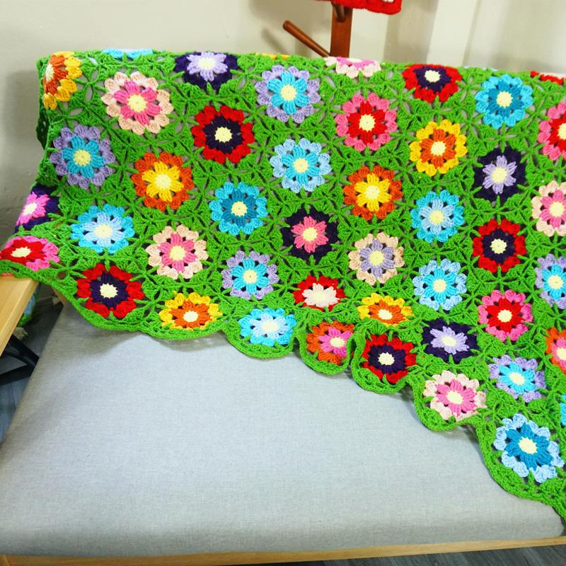 Handmade Crochet Throw Blanket Granny Blanket Sweater Style Year Round Gift Indoor Outdoor Travel Accent Throw for Sofa
Handmade Crochet Throw Blanket Granny Blanket Sweater Style Year Round Gift Indoor Outdoor Travel Accent Throw for Sofa