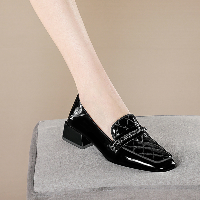 2021 Women Pumps Natural Head Pattern Diamond Women's Shoes Europe and America British Style 8814, Black
2021 Women Pumps Natural Head Pattern Diamond Women's Shoes Europe and America British Style 8814, Black