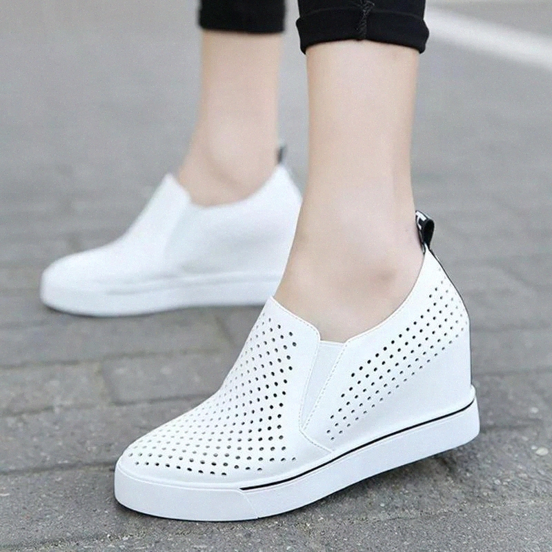 2020 Summer Platform Shoes Women Casual Hollow-out Leather Breathable Flats Loafers Height Increasing Shoes Ladies Spring Shoes #3z5x
2020 Summer Platform Shoes Women Casual Hollow-out Leather Breathable Flats Loafers Height Increasing Shoes Ladies Spring Shoes #3z5x