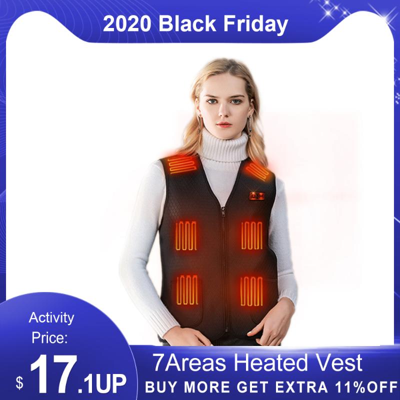 Heated Vest Men Women Washable Heating Waistcoat Thermal Warm Clothing 7 Heating Zones Usb Heated Outdoor Vest Jacket
Heated Vest Men Women Washable Heating Waistcoat Thermal Warm Clothing 7 Heating Zones Usb Heated Outdoor Vest Jacket