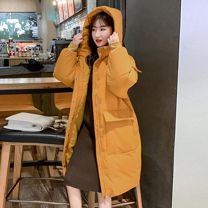 Women Jacket 2020 New Female Winter Warm Coat Long Hooded Down Jackets Thick Cotton Padded Parkas Solid Windbreaker XA392F, Yellow
Women Jacket 2020 New Female Winter Warm Coat Long Hooded Down Jackets Thick Cotton Padded Parkas Solid Windbreaker XA392F, Yellow